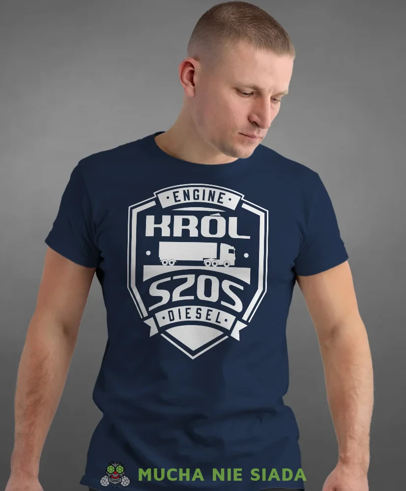 Koszulka dla kierowcy ciężarówki  - Król szos