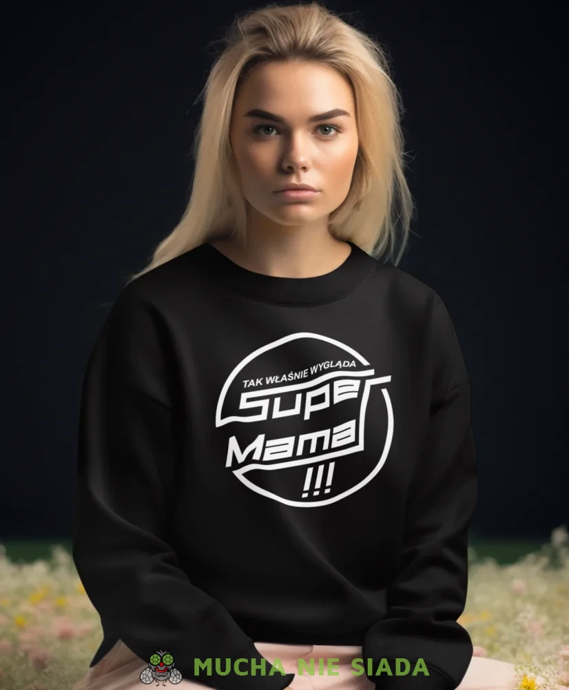 Bluza dla mamy - Tak właśnie wygląda super mama