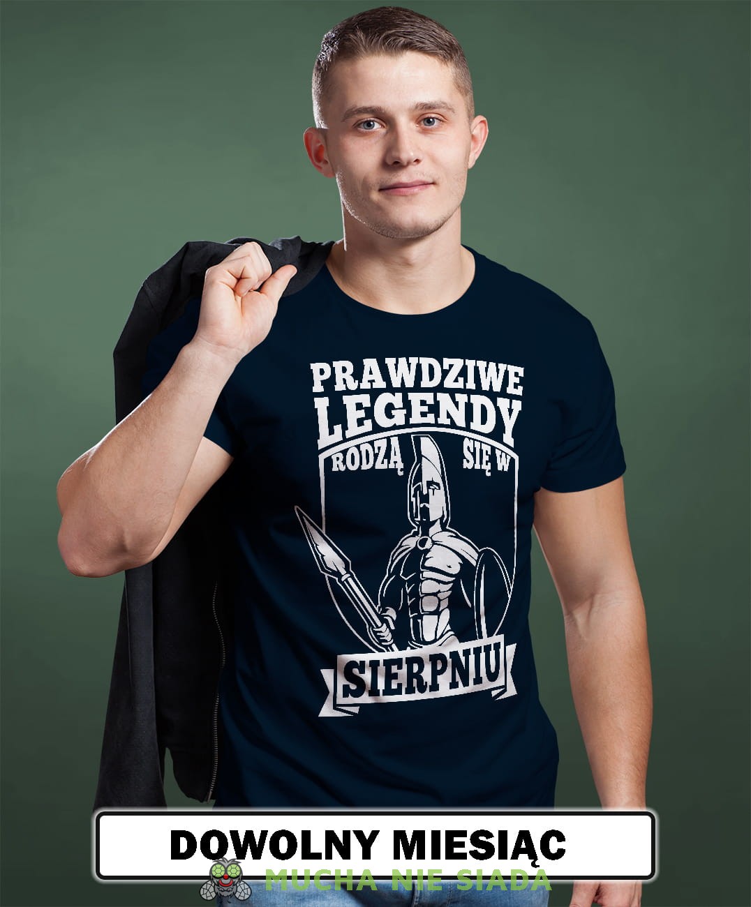 Męska Koszulka Urodzinowa - Prawdziwe legędy rodzą się w...