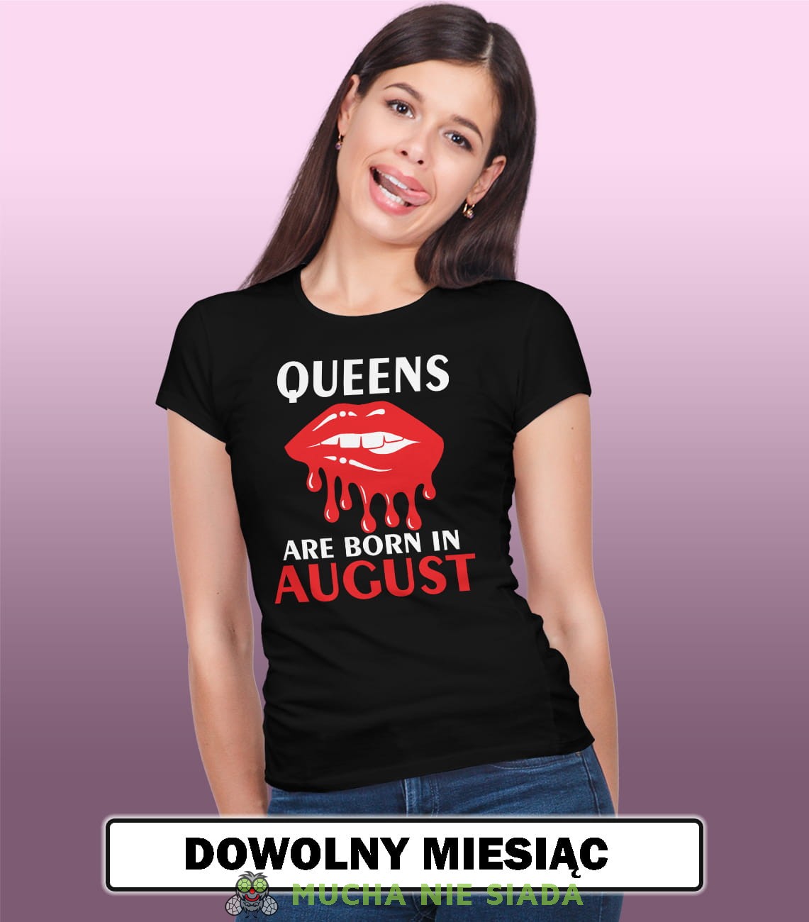 Damska Koszulka Urodzinowa - Queens are born