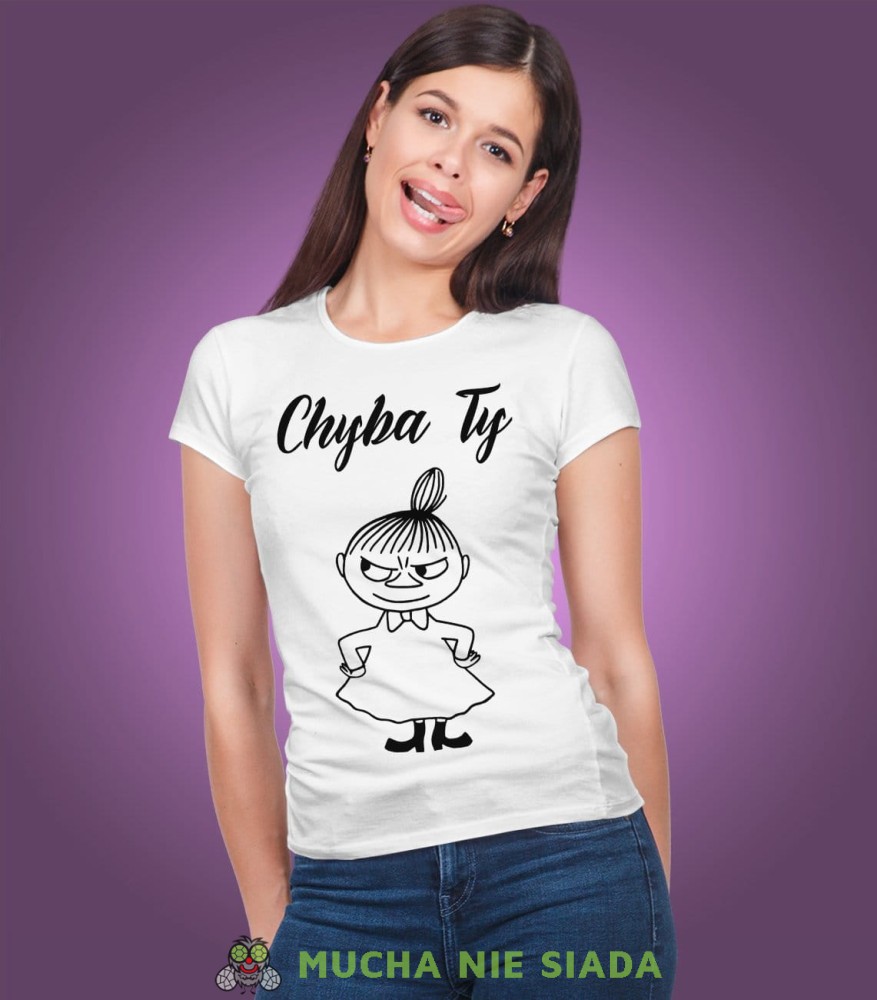 Chyba Ty  Damska koszulka Mała Mi