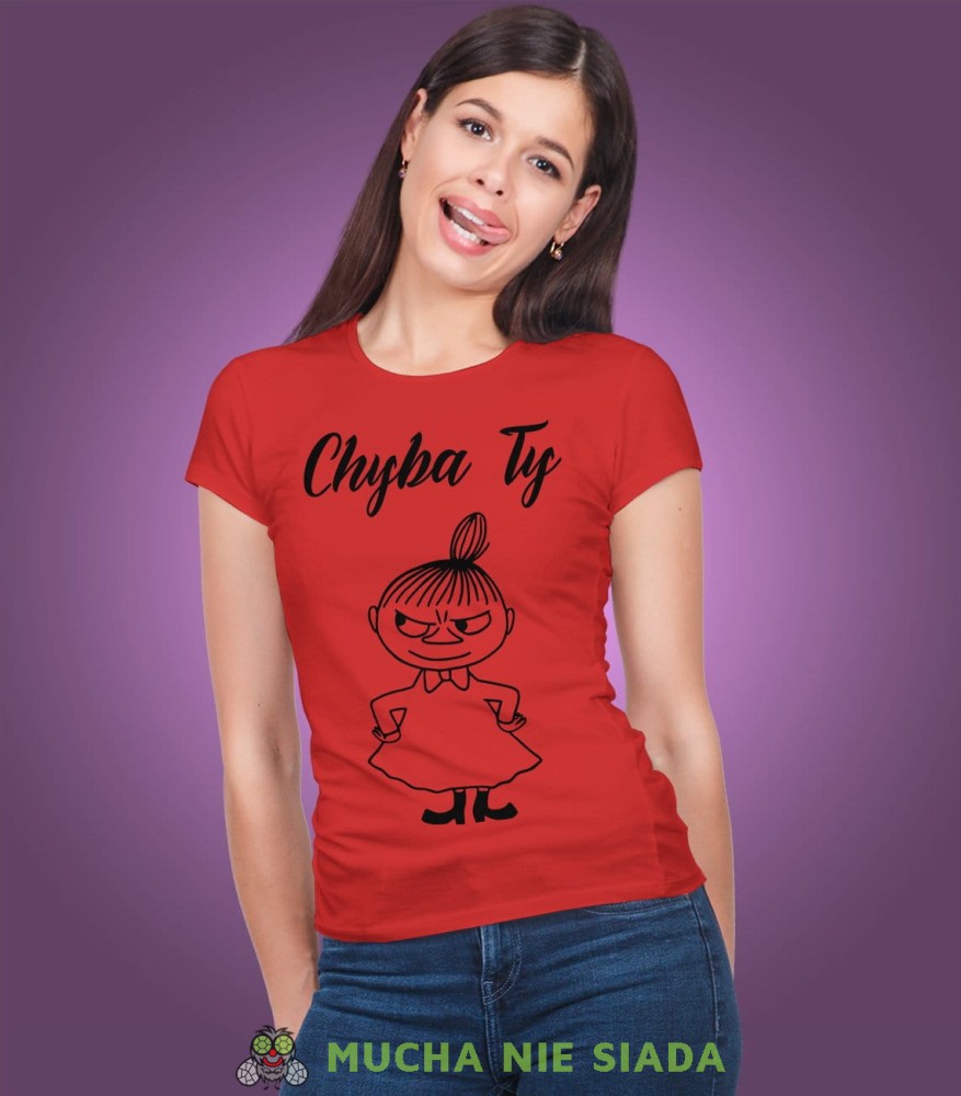 Chyba Ty  Damska koszulka Mała Mi