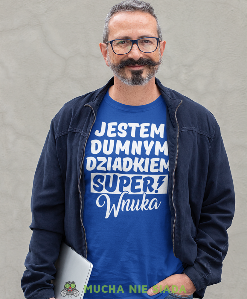 jestem dumnym dziadkiem super wnuka niebieska koszulka męska dla dziadka, na urodziny, na dzień dziadka, na prezent.jpg.png