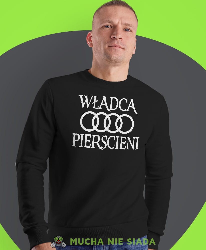 władca pierścieni, czarna męska bluza bez kaptura, fajna bluza, na prezent, mucha nie siada-min.jpg