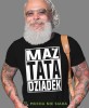 Mąż Tata Dziadek, czarna koszulka męska dla dziadka, na urodziny, na dzień dziadka, na prezent, mucha nie siada, mns sklep.jpg