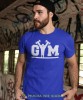 Gym, siłacz, niebieska męska koszulka na siłownię koszulka sportowa, crossfit, na siłownię mns.jpg