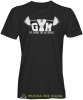 Gym go hard or go home, czarna męska koszulka na siłownię koszulka sportowa, crossfit, na siłownię.jpg