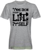 The iron doesn't lift it self, szara koszulka na siłownię, męska koszulka, koszulka sportowa, crossfit, gym, na siłownię.jpg
