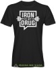 Iron is my drug, czarna męska koszulka na siłownię koszulka sportowa, crossfit, gym, na siłownię.jpg