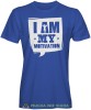 I am my motivation, niebieska koszulka na siłownię, męska koszulka, koszulka sportowa, crossfit, gym, na siłownię.jpg