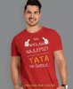 Tak wygląda najlepszy tata na świecie, czerwona koszulka, dzień taty, koszulka dla ojca, koszulka na dzień ojca, t-shirt dla taty, prezent dla taty, koszulka męska, mucha nie siada.jpg