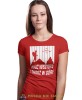 Damska koszulka z nadrukiem - Rzuć wszystko i chodź w góry - Idealna za wypad w góry, czerwona koszulka z nadrukiem, wycieczka w góry, górska wyprawa, T-shirt dla miłośników turystyki górskiej, mucha nie siada koszulki.jpg
