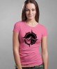 Damska koszulka z nadrukiem - Kompas góry  - Idealna za wypad w góry, różowa koszulka z nadrukiem, wycieczka w góry, górska wyprawa, T-shirt dla miłośników turystyki górskiej, mucha nie siada koszulki.jpg