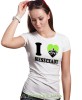 Damska koszulka z nadrukiem - Kocham Bieszczady, I love Bieszczady - Idealna za wypad w góry, biała koszulka z nadrukiem, wycieczka w góry, górska wyprawa, T-shirt dla miłośników turystyki górskiej, mucha nie siada.jpg