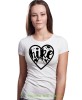 Damska koszulka z nadrukiem - Hike góry serce - Idealna za wypad w góry, biała koszulka z nadrukiem, wycieczka w góry, górska wyprawa, T-shirt dla miłośników turystyki górskiej, mucha nie siada koszulki.jpg