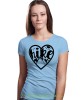 Damska koszulka z nadrukiem - Hike góry serce - Idealna za wypad w góry, jasnoniebieska koszulka z nadrukiem, wycieczka w góry, górska wyprawa, T-shirt dla miłośników turystyki górskiej, mucha nie siada koszulki.jpg