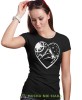 Damska koszulka z nadrukiem - Góry kompas serce - Idealna za wypad w góry, czarna koszulka z nadrukiem, wycieczka w góry, górska wyprawa, T-shirt dla miłośników turystyki górskiej, mucha nie siada koszulki.jpg