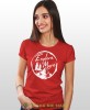 Damska koszulka z nadrukiem - Explore more - Idealna za wypad w góry, czerwona koszulka z nadrukiem, wycieczka w góry, górska wyprawa, T-shirt dla miłośników turystyki górskiej, mucha nie siada koszulki.jpg