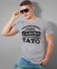 Niektórzy mówią do mnie po imieniu ale najważniejsi zwracają się do mnie tato. Koszulka dla taty szara