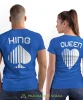 Queen kier King pik, niebieskie koszulki dla par, dla męża, dla żony, dla chłopaka, dla dziewczyny, dla zakochanych, dla par, walentynki, fajne koszulki, t-shirty dla par, mucha nie siada, mns.webp