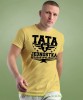 Tata jednostka do zadań specjalnych - koszulka dla taty na dzień ojca lub urodziny żółta