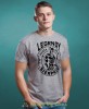 Legendy rodzą się... Męska koszulka urodzinowa szara