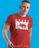 dobry dzik, czerwona koszulka na siłownię, męska koszulka, koszulka sportowa, na sport, gym, na siłownię.jpg