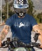heartbeats biker granatowa koszulka motocyklowa motocykl motocyklista.jpg