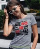 nie mam 40 lat, mam 18 oraz 22 lata doświadczenia szara damska koszulka urodzinowa z nadrukiem na urodziny.jpg