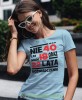 nie mam 40 lat, mam 18 oraz 22 lata doświadczenia jasnoniebieska damska koszulka urodzinowa z nadrukiem na urodziny.jpg