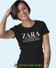 zara szlag mnie trafi czarna damska koszulka z nadrukiem na prezent dla dziewczyny.jpg