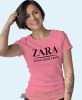 zara szlag mnie trafi różowa damska koszulka z nadrukiem na prezent dla dziewczyny.jpg