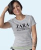 zara szlag mnie trafi szara damska koszulka z nadrukiem na prezent dla dziewczyny.jpg