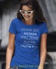mowa jest srebrem milczenie złotem a foch to foch niebieska koszulka z nadrukiem na prezent dla dziewczyny dla żony.jpg