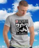 Dywizjon 303 Władcy Przestworzy, szara męska koszulka z nadrukiem, koszulka patriotyczna, koszulki z grafiką patriotyczną, dla mężczyzny, dla chłopaka na prezent, koszulka Polska, koszulki Polska.jpg