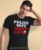 polish wife happy life, czarna męska koszulka z nadrukiem, koszulka patriotyczna, koszulki z grafiką patriotyczną, dla mężczyzny, dla chłopaka na prezent, koszulka Polska, koszulki Polska.jpg