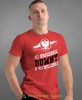 od urodzenia dumny  pochodzenia orzeł, czerwona męska koszulka z nadrukiem, koszulka patriotyczna, koszulki z grafiką patriotyczną, dla mężczyzny, dla chłopaka na prezent, koszulka Polska, koszulki Polska.jpg