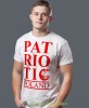 Patrioric Poland, biała męska koszulka z nadrukiem, koszulka patriotyczna, koszulki z grafiką patriotyczną, dla mężczyzny, dla chłopaka na prezent, koszulka Polska, koszulki Polska.jpg