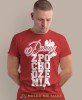 dumny  pochodzenia orzeł Polski, czerwona męska koszulka z nadrukiem, koszulka patriotyczna, koszulki z grafiką patriotyczną, dla mężczyzny, dla chłopaka na prezent, koszulka Polska, koszulki Polska.jpg