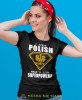 i speak Polish what's your superpower czarna damska koszulka patriotyczna, patriotka, koszulka dla niej, dla dziewczyny, koszulka na prezent.jpg