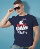 bombowy brat, granatowa męska koszulka dla brata, koszulka z nadrukiem, na prezent, na urodziny.jpg