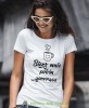bierz mnie pókim gorrrąca, biała damska koszulka z nadrukiem na prezent, fajna koszulka, dla dziewczyny dla żony.jpg