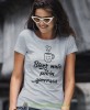 bierz mnie pókim gorrrąca, szara damska koszulka z nadrukiem na prezent, fajna koszulka, dla dziewczyny dla żony.jpg