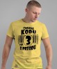 zmiana kodu na 2, 3, 4, 5, 6, 7 z przodu, żółta męska koszulka urodzinowa, na urodziny, na prezent, fajna koszulka, dla chłopaka, dla męża.jpg