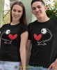 potworek śle serce, czarne koszulki dla par, dla męża, dla żony, walentynki, fajne koszulki, t-shirty dla par, dla chłopaka, dla dziewczyny, prezent dla narzeczonego, prezent dla narzeczonej, mucha nie siada.jpg