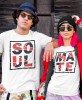SOUL MATE białe koszulki dla par, dla męża, dla żony, walentynki, fajne koszulki, t-shirty dla par, dla chłopaka, dla dziewczyny, prezent dla narzeczonego, prezent dla narzeczonej, mucha nie siada.jpg