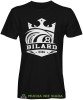 bilard king korona, męska czarna koszulka, koszulka dla bilardzisty, koszulka na bilard, dla chłopaka, dla męża, dla niego, na prezent, mucha nie siada, mns.jpg