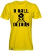 8 ball demon, męska żółta koszulka,  koszulka dla bilardzisty, koszulka na bilard, dla chłopaka, dla męża, dla niego, na prezent, mucha nie siada, mns.jpg