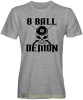 8 ball demon, męska szara koszulka,  koszulka dla bilardzisty, koszulka na bilard, dla chłopaka, dla męża, dla niego, na prezent, mucha nie siada, mns.jpg