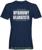 wyborowy bilardzista, męska granatowa koszulka,  koszulka dla bilardzisty, koszulka na bilard, dla chłopaka, dla męża, dla niego, na prezent, mucha nie siada, mns.jpg